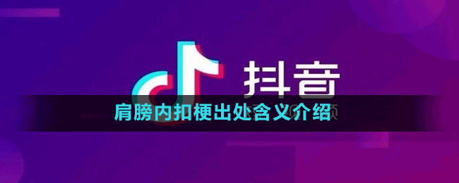 肩膀内扣梗出处含义介绍