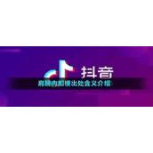 肩膀内扣梗出处含义介绍