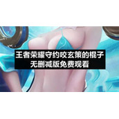 王者荣耀守约咬玄策的棍子无删减版免费观看