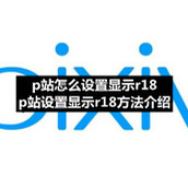 p站怎么设置显示r18-p站设置显示r18方法介绍