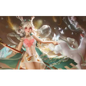 王者荣耀瑶时之祈愿去掉所有服装 王者荣耀瑶吐舌头流眼泪图片