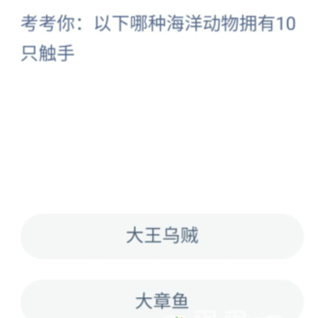 《支付宝》神奇海洋8月16日答案分享