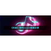 《抖音》调料sauce歌曲分享