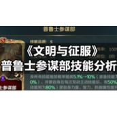 《文明与征服》普鲁士参谋部技能分析