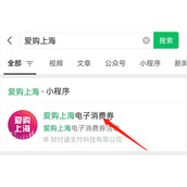 微信怎么领取2022上海电子消费券