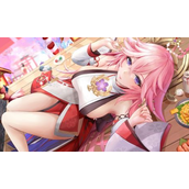 原神八重神子副乳-八重神子去内无布料