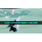 《光遇》2022年8月25日复刻吓人先祖兑换表