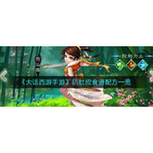 大话西游手游扒肚皮配方是什么-扒肚皮食谱配方一览