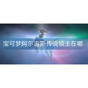 宝可梦阿尔宙斯传说领主在哪