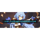 《原神》双双岛隐藏任务夜鸦航线完成攻略