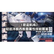 《碧蓝航线》轻巡洋舰西雅图属性技能图鉴