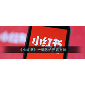 《小红书》一键防护开启方法