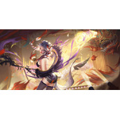 王者荣耀杨玉环虎年限定去掉所有服装