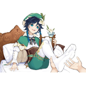 《原神》温迪去掉所有服装小内无爱心图片