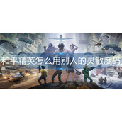 和平精英怎么用别人的灵敏度码