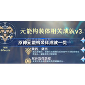 原神元能构装体成就有哪些-原神元能构装体成就一览
