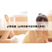 pi币价格（pi币价格今日行情人民币）