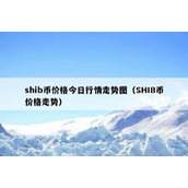 shib币价格今日行情走势图（SHIB币价格走势）