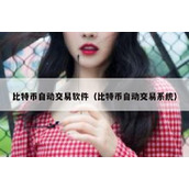 比特币自动交易软件（比特币自动交易系统）