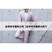 比特币中国承认吗（比特币中国承认吗?）