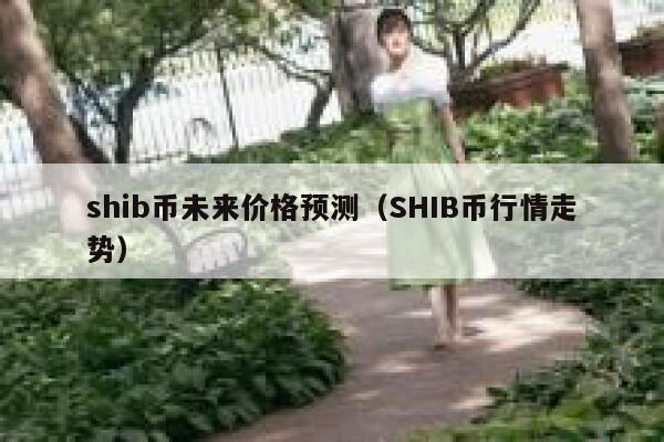 shib币未来价格预测（SHIB币行情走势） 第1张