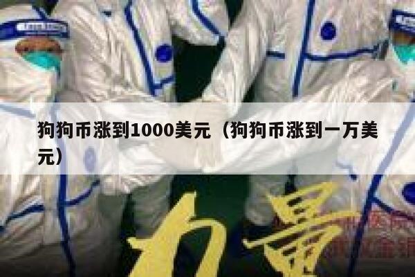 狗狗币涨到1000美元（狗狗币涨到一万美元） 第1张