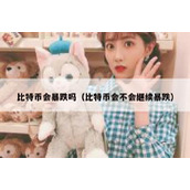比特币会暴跌吗（比特币会不会继续暴跌）