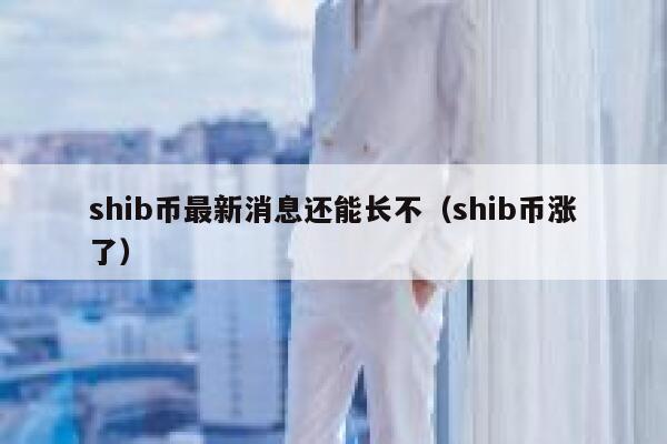 shib币最新消息还能长不（shib币涨了） 第1张