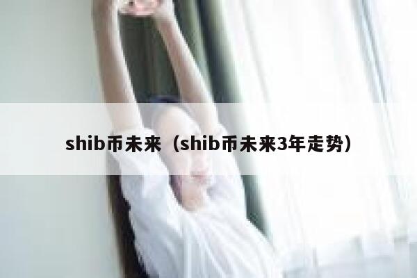 shib币未来（shib币未来3年走势） 第1张