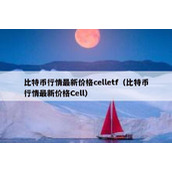 比特币行情最新价格celletf（比特币行情最新价格Cell）