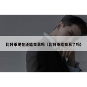 比特币现在还能交易吗（比特币能交易了吗）