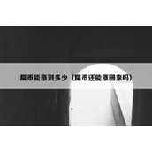 屎币能涨到多少（屎币还能涨回来吗）