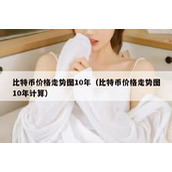 比特币价格走势图10年（比特币价格走势图10年计算）