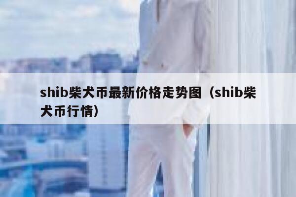 shib柴犬币最新价格走势图（shib柴犬币行情） 第1张