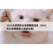 2021火币网停止交易最新消息（2021年火币网暂停人民币业务）