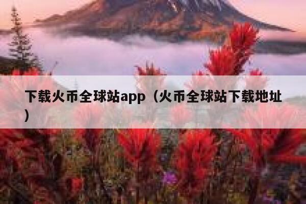 下载火币全球站app（火币全球站下载地址） 第1张