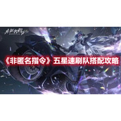 《非匿名指令》五星速刷队搭配攻略