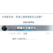 网课小丑是什么-网课小丑是什么梗