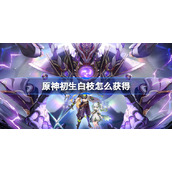 原神初生白枝怎么获得-原神初生白枝获得方法