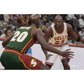《NBA2K23》高级扣篮收步操作方法