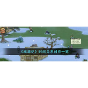 《桃源记》时间关系对应一览