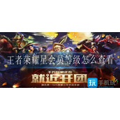 王者荣耀星会员等级怎么查看
