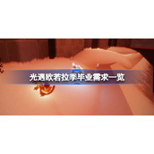光遇欧若拉季毕业有哪些需求-光遇欧若拉季毕业需求一览