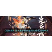 《阴阳师》茨木童子新皮肤炎义丹襟特效一览