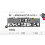 《抖音》远方传来风笛是什么梗