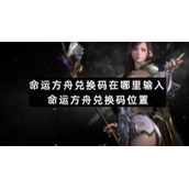 命运方舟兑换码在哪里输入-命运方舟兑换码位置