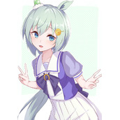 赛马娘星云天空P站插画图片