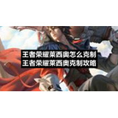 王者荣耀莱西奥怎么克制-王者荣耀莱西奥克制策略