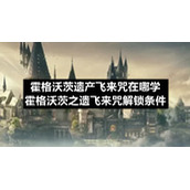 霍格沃茨遗产飞来咒在哪学-霍格沃茨之遗飞来咒解锁条件
