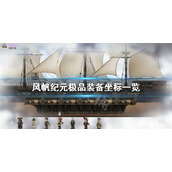 风帆纪元极品装备位置汇总极品装备坐标一览